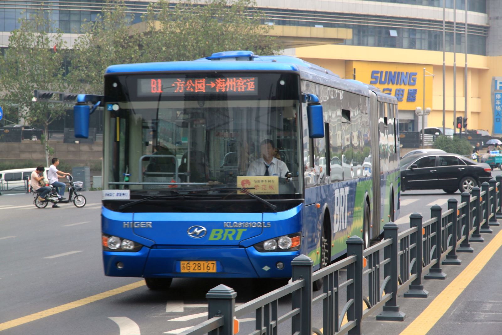 你發(fā)現了嗎？連云港的清潔能源公交車越來越多了！