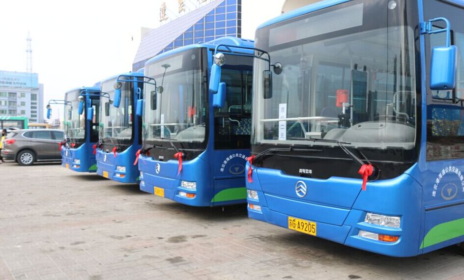 公交5路、8路、10路、23路更新新能源純電動(dòng)車輛