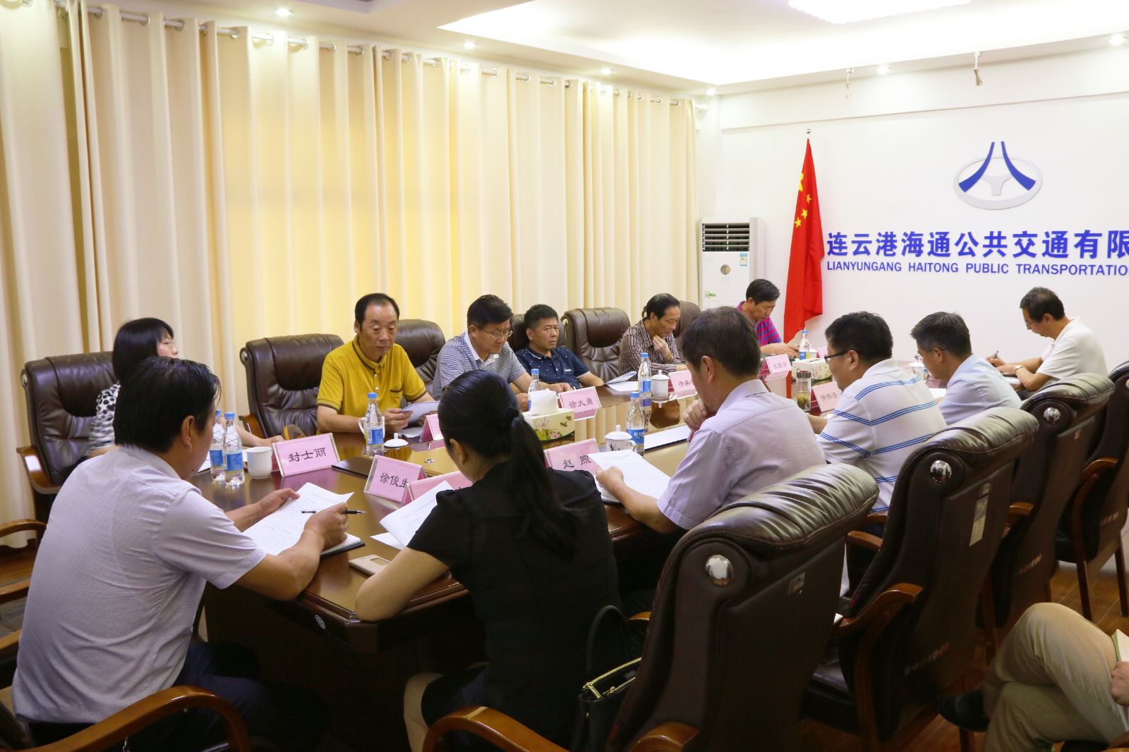市人大常委會領導蒞臨海通公交專題調(diào)研