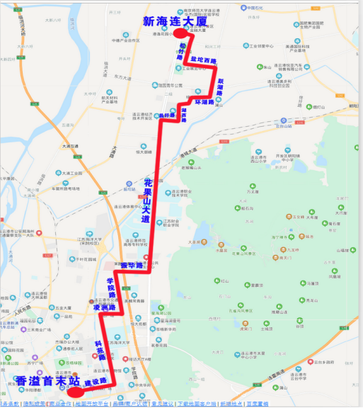 10月31日起，公交63路線正式開通運(yùn)行